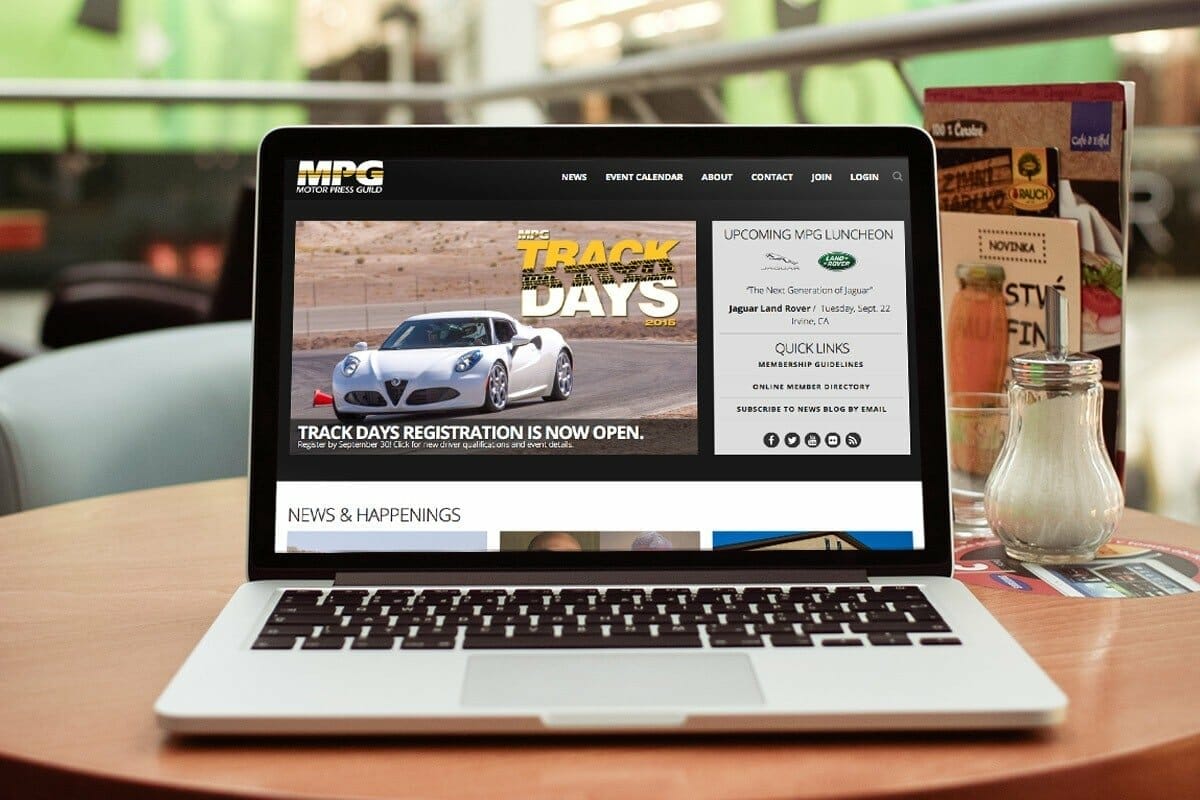 Motor Press Guild website