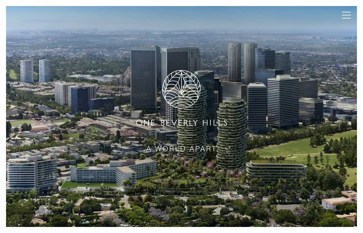 One Beverly Hills website