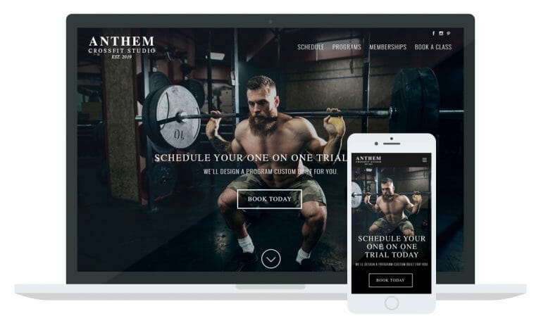 Anthem CrossFit Website