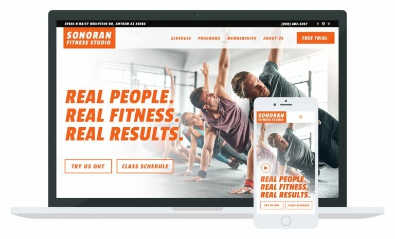 Sonoran Fitness Website