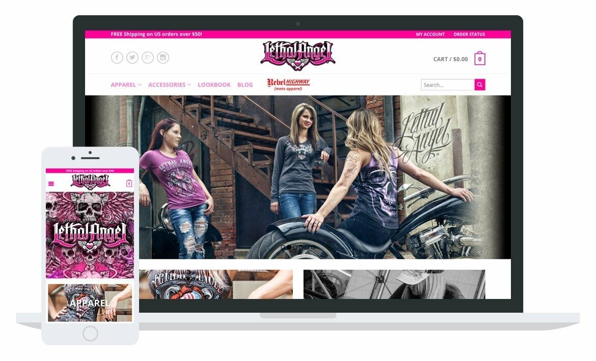 Lethal Angel website