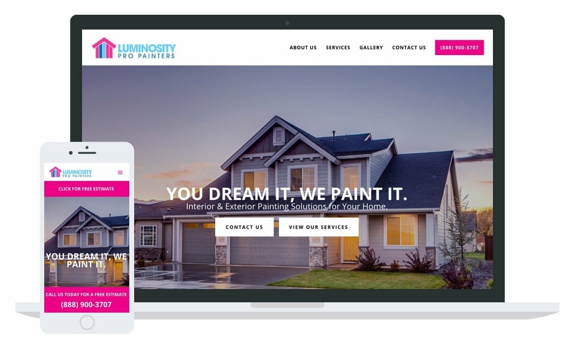 Luminosity Painters website