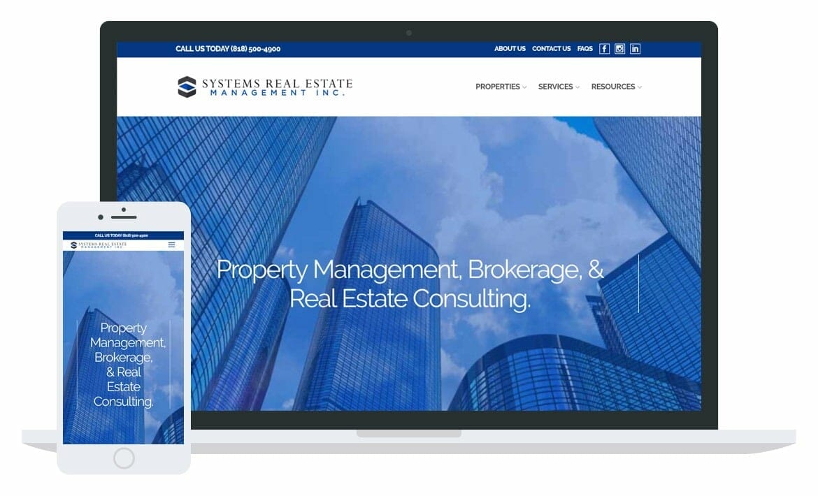 Systems Real Estate website