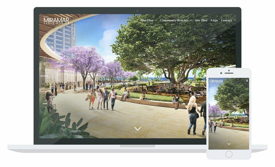 The Miramar website